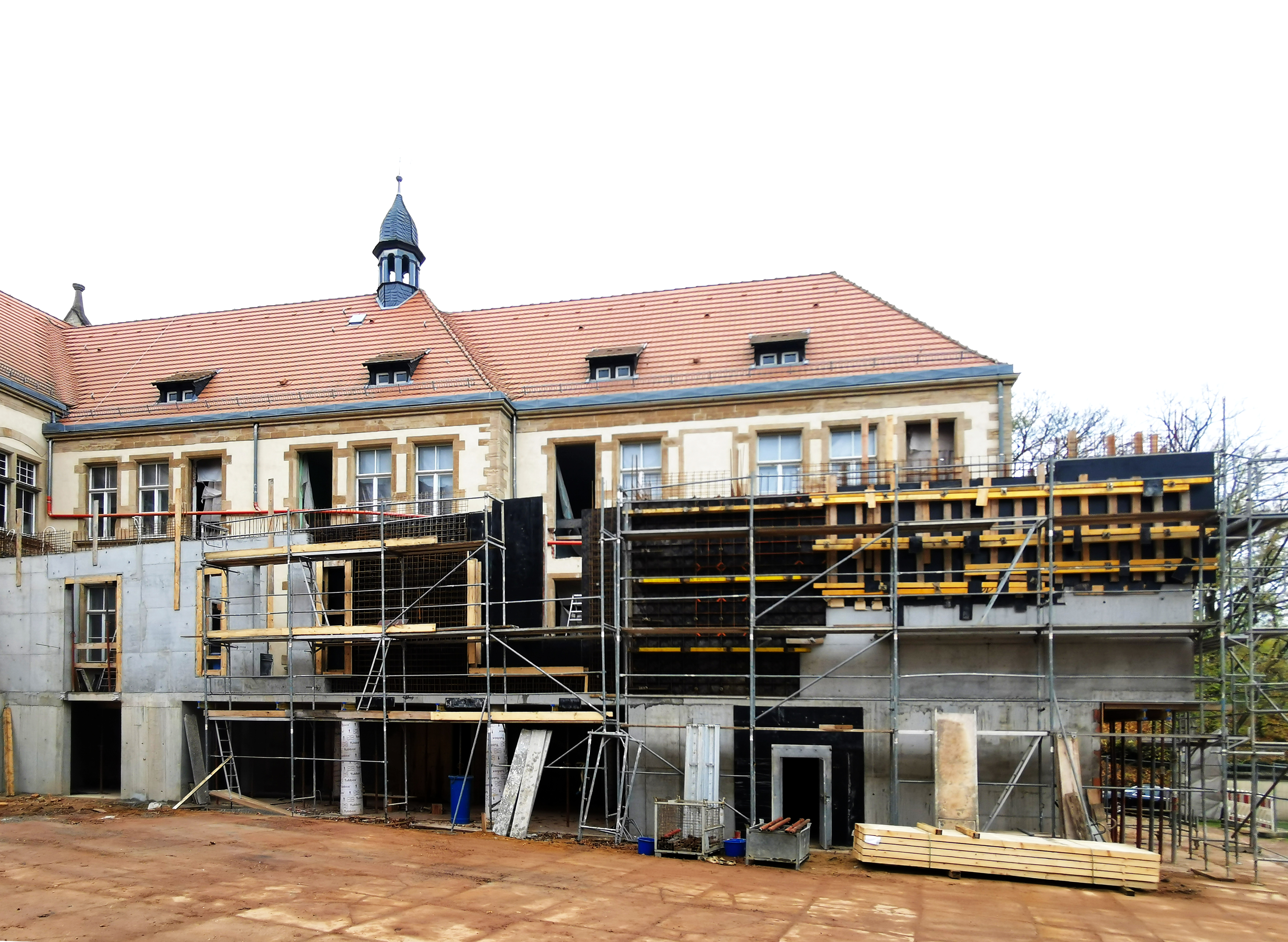 241112 EVGS ansicht rohbau südflügel